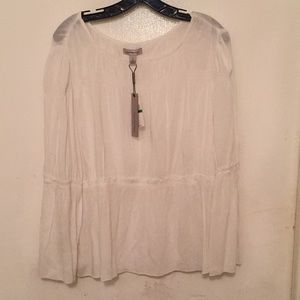 Calvin Klein white cotton top.